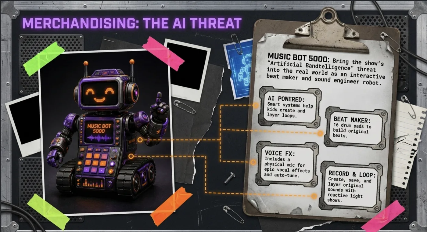 AI threat merchandise concept