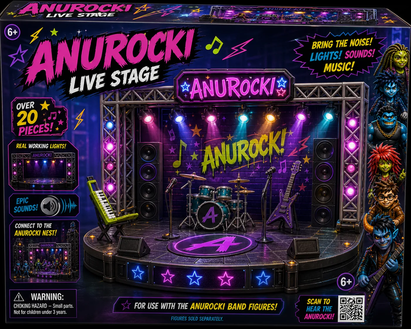Anurocki live stage